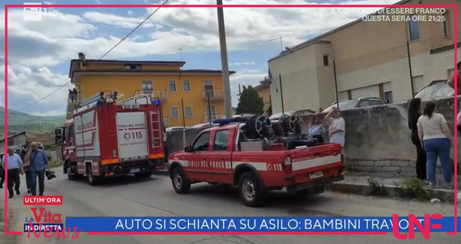 l'aquila incidente asilo