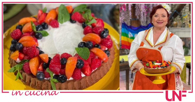 crostata crema yogurt frutta Zia Cri