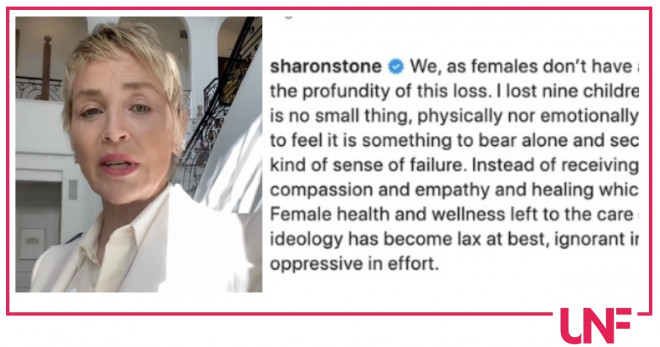 Sharon stone aborto