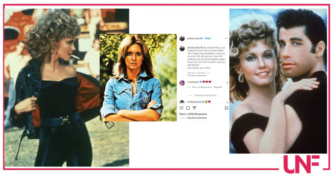 john travolta ricorda olivia newton john