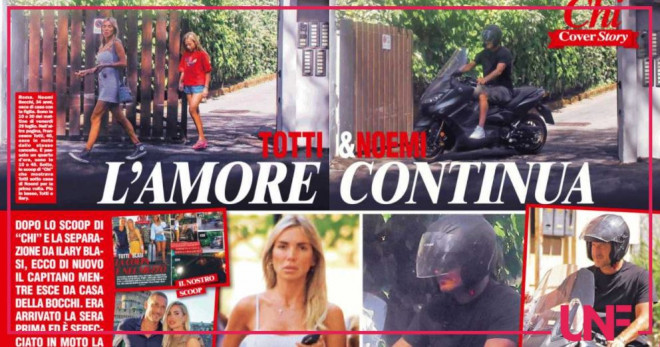 francesco totti e noemi