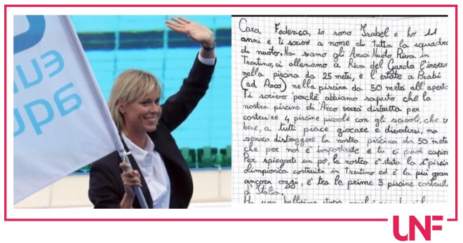 Federica Pellegrini lettera