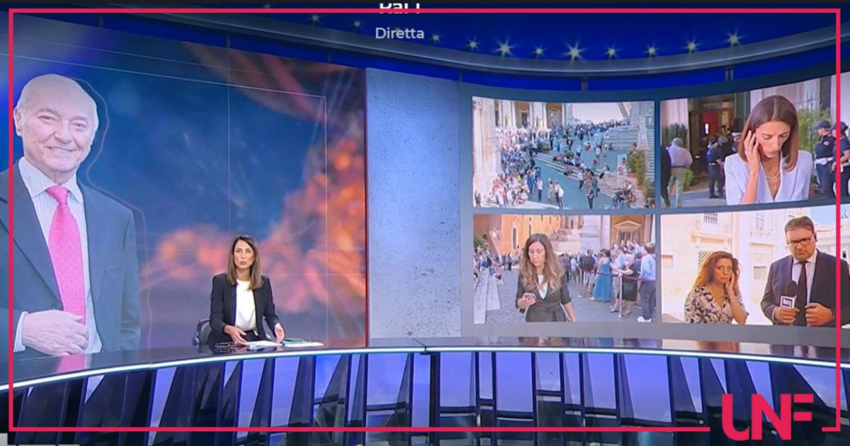 L’ultimo saluto a Piero Angela su Rai 1: un milione di spettatori per la cerimonia funebre L’ultimo saluto a Piero Angela su Rai 1: un milione di spettatori per la cerimonia funebre