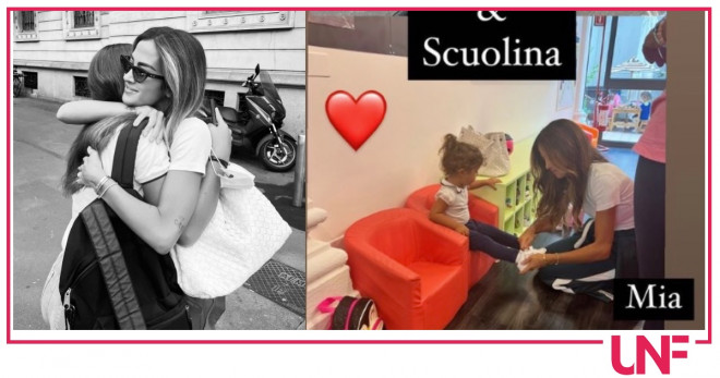giorgia palmas figlia