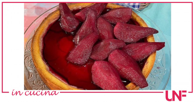 crostata pere vino sempre mezzogiorno