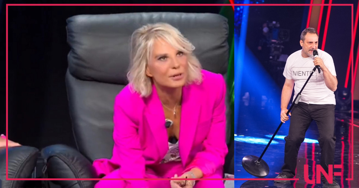 Maria de Filippi striglia Francesco Niente,