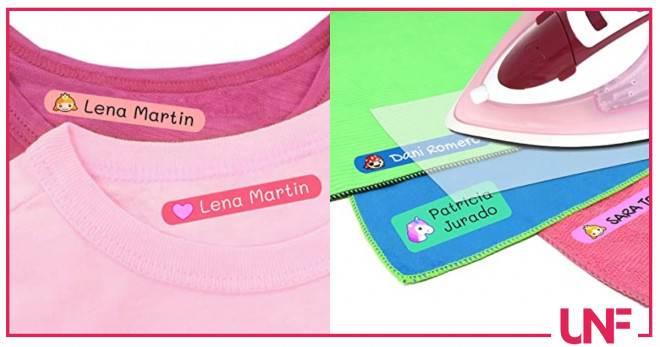 Etichette Termoadesive Personalizzate Per Vestiti - Applicazione Con Ferro Da Stiro, Resistenti Ai Lavaggi - Foto 3