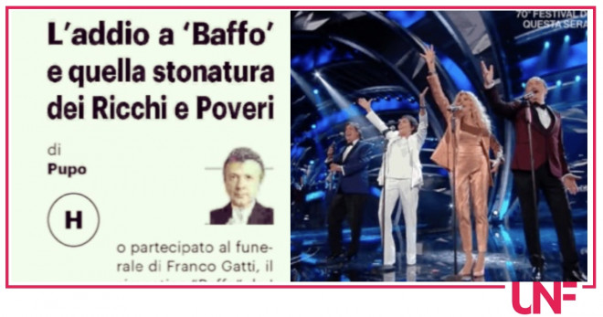 ricchi poveri funerale
