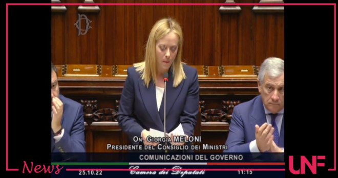 meloni primo discorso