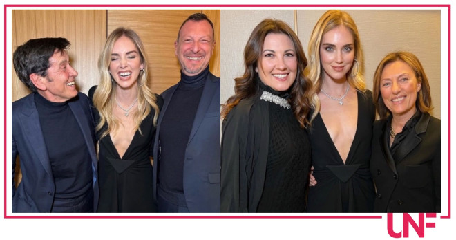 Chiara Ferragni amadeus morandi