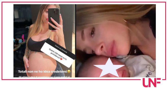 chiara nasti figlio foto
