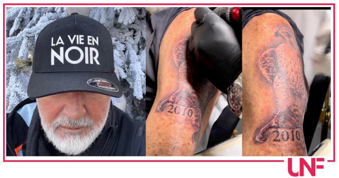 Briatore tatuaggio