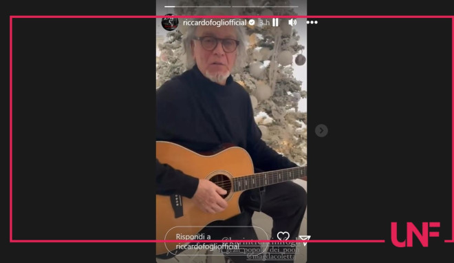 riccardo fogli torna sui social