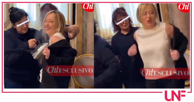 giorgia meloni camicia
