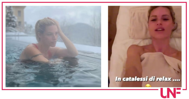 Michelle Hunziker bikini neve