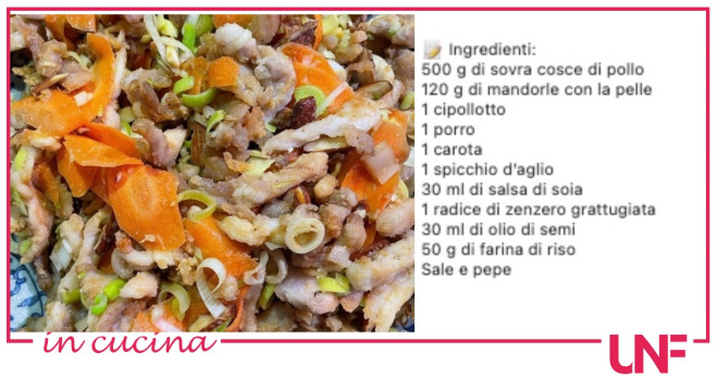 zia cri pollo mandorle