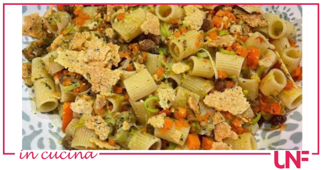 mezze maniche porri zucca Zia Cri