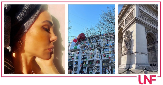 ilary blasi Parigi