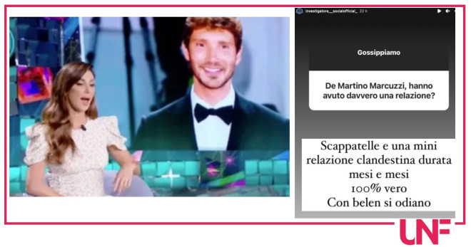 belen stefano pettegolezzi