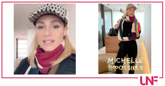 Michelle Hunziker regalo