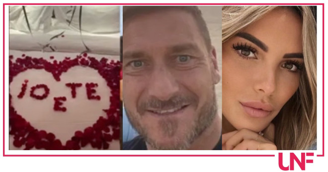 totti regalo noemi