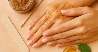 lo scrub per le unghie