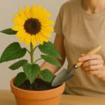 coltivare girasoli in casa