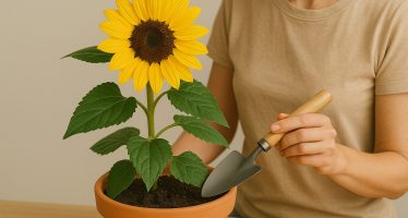 coltivare girasoli in casa
