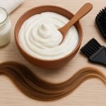 maschera capelli yogurt