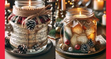 idee natale vasetti vetro