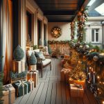 natale addobbi balcone interno