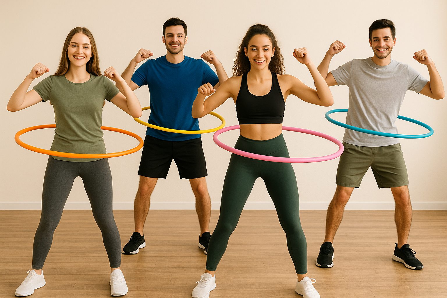 esercizi hula hoop