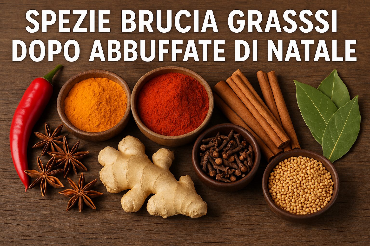 spezie brucia grassi