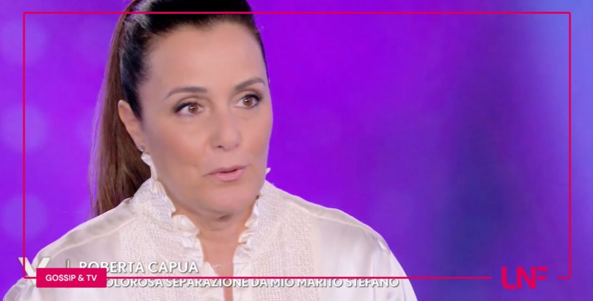 Cuore infranto per Roberta Capua è finita con Stefano Cassoli Ultime Notizie Flash