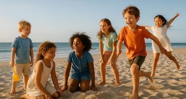 sabbia bambini mare