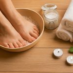 cura del corpo con il sale
