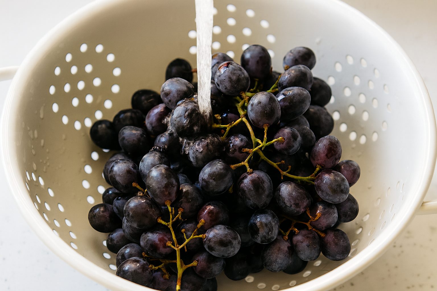 lavare uva