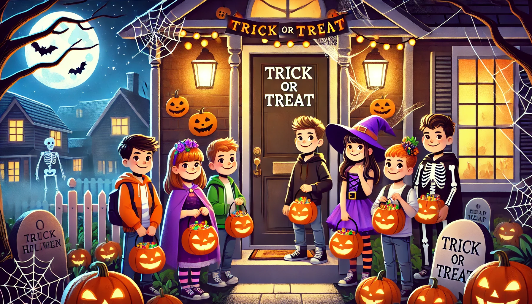 Puzzle 1000 Pezzi Halloween – Gatti E Cani In Festa – Divertimento Per Adulti, Poster Incluso