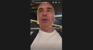luca zingaretti in aeroporto