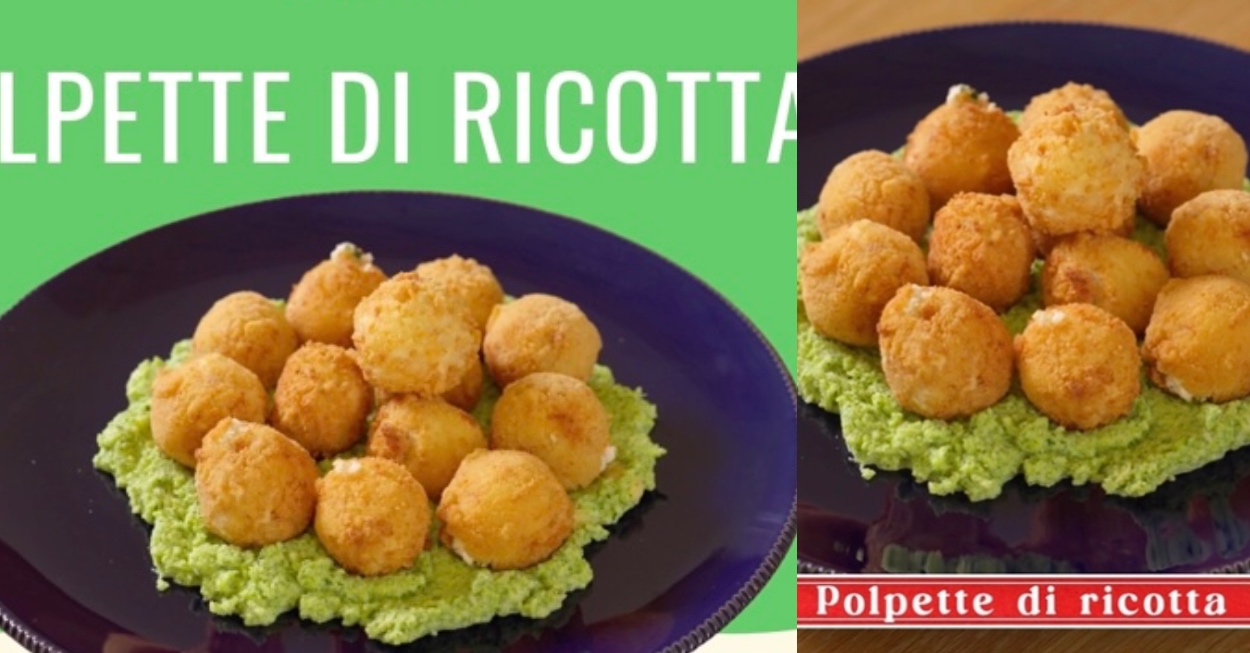 polpette ricotta ricetta