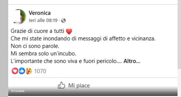 veronica sopravvissuta femminicidio social