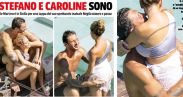 Stefano De Martino carline piscina