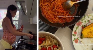 cecilia Rodriguez pranzo