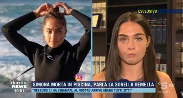 la sorella di simona cinà in tv