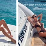 alba Parietti ritocco