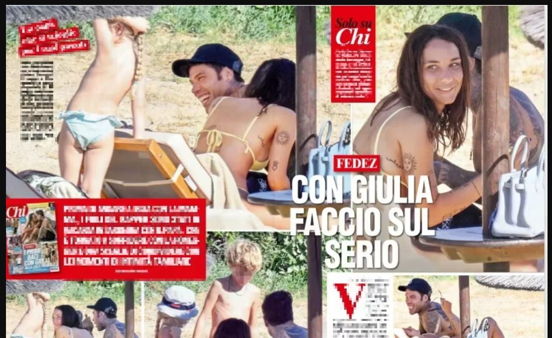 fedez e giulia coppia foto su chi