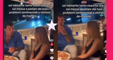 stefano de martino con una fan