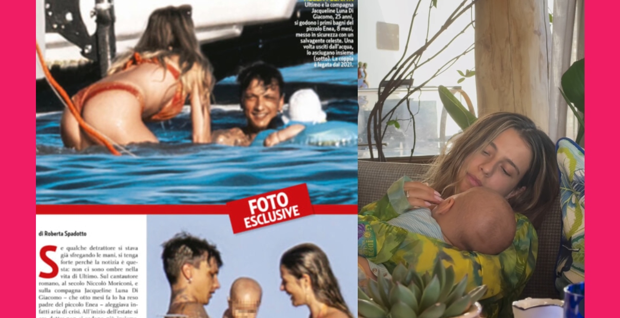 ultimo e jacqueline foto sul settimanale gente