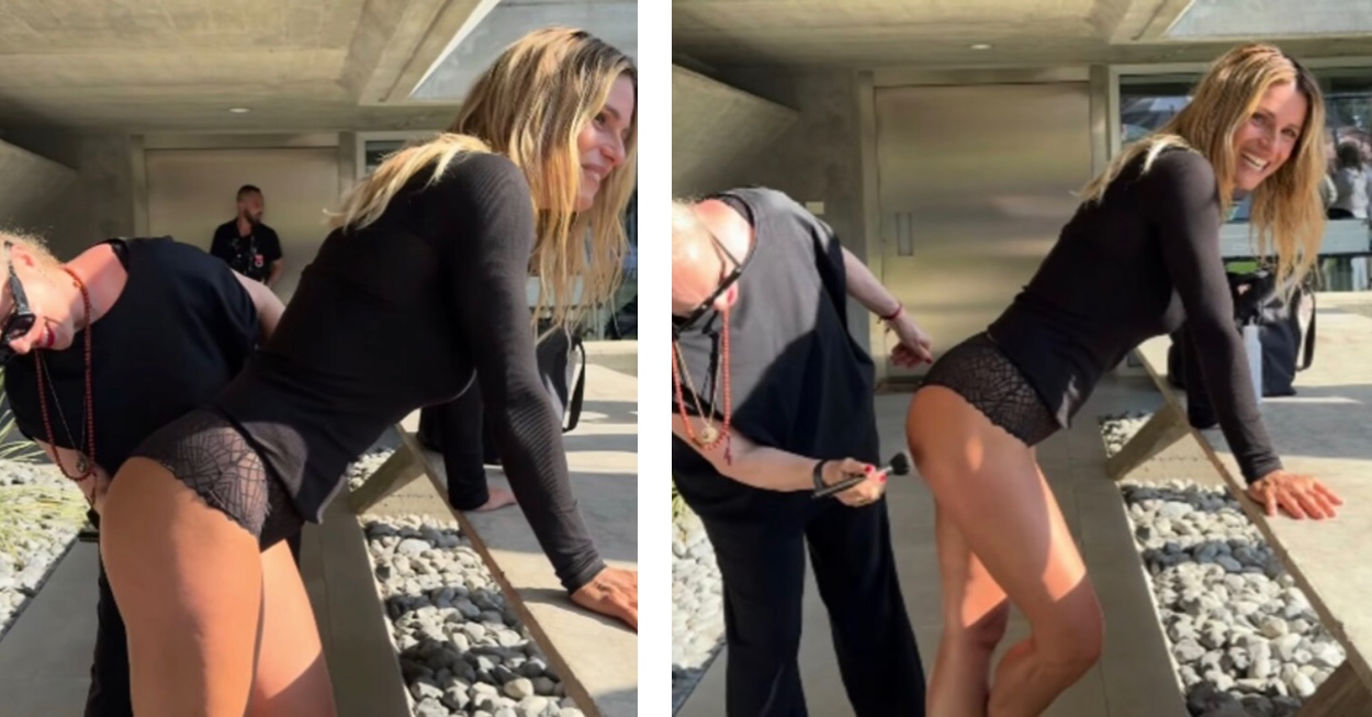 Michelle Hunziker lato b