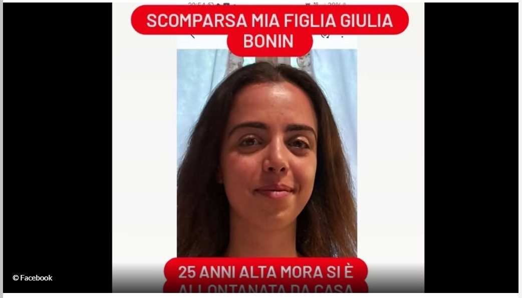 giulia bonin scomparsa trieste morta